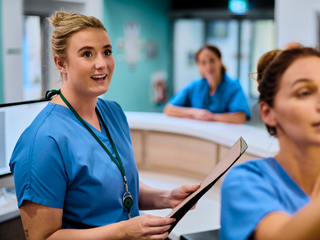 Nurses at work who need to get ready for the Virginia Nursing License Renewal