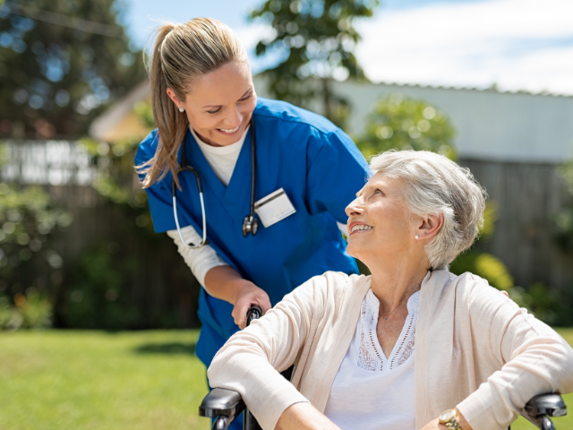 LPN who needs to complete CE for license renewal with patient outside